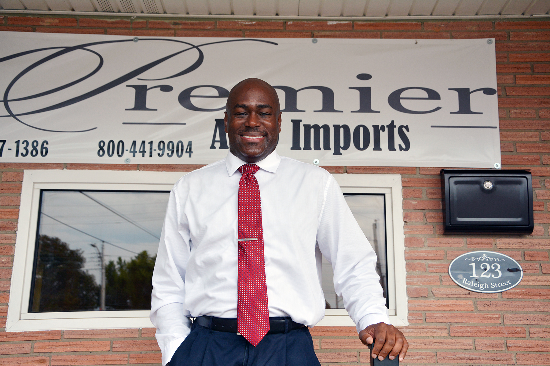 Anthony Fuller owns Premier Auto Imports, a car dealership in downtown Hamlet which specializes in premium imported vehicles. Fuller used resources provided by Richmond Community College’s Small Business Center when he was researching the community and its needs.