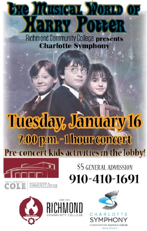 The Musical Harry Potter show flyer
