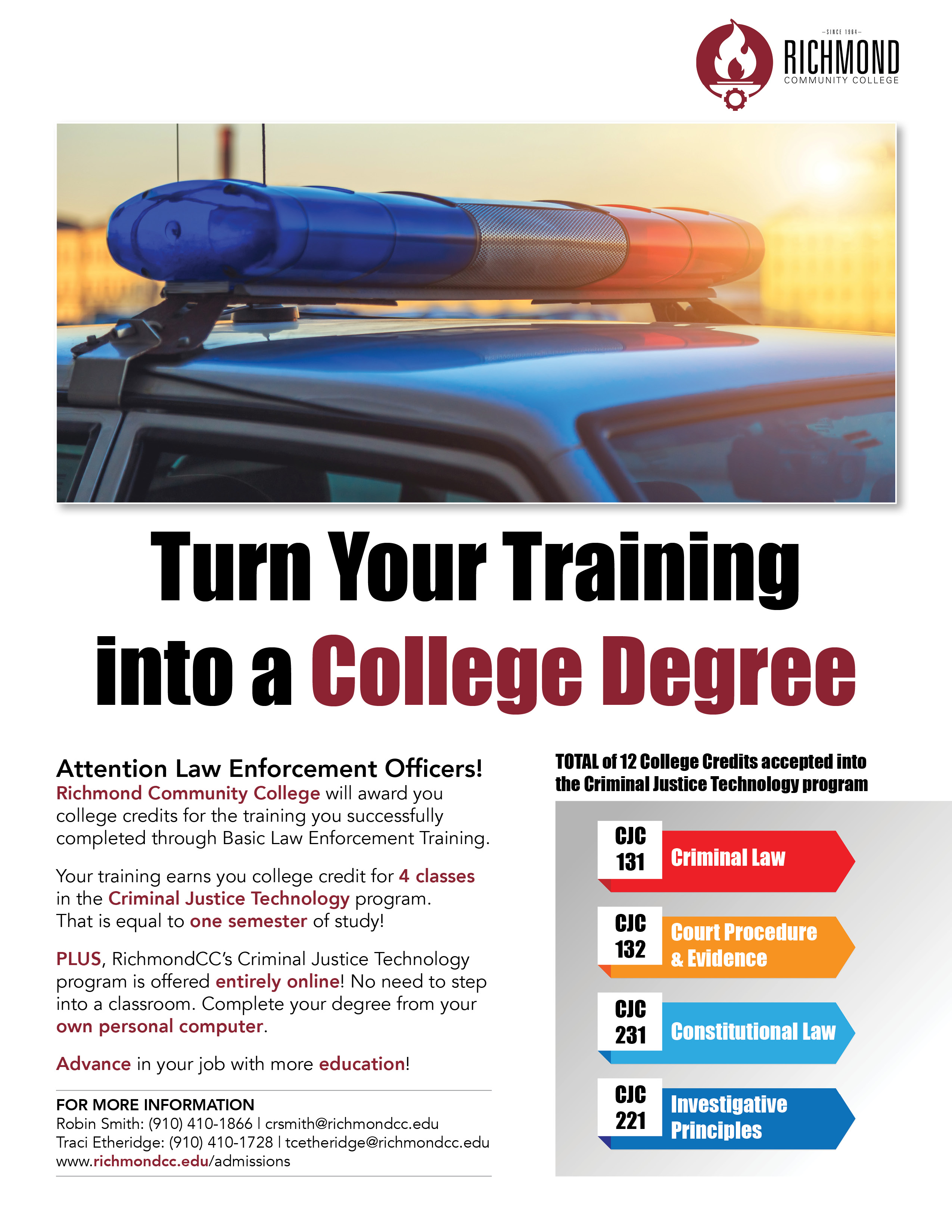 Turn your training into a college degree