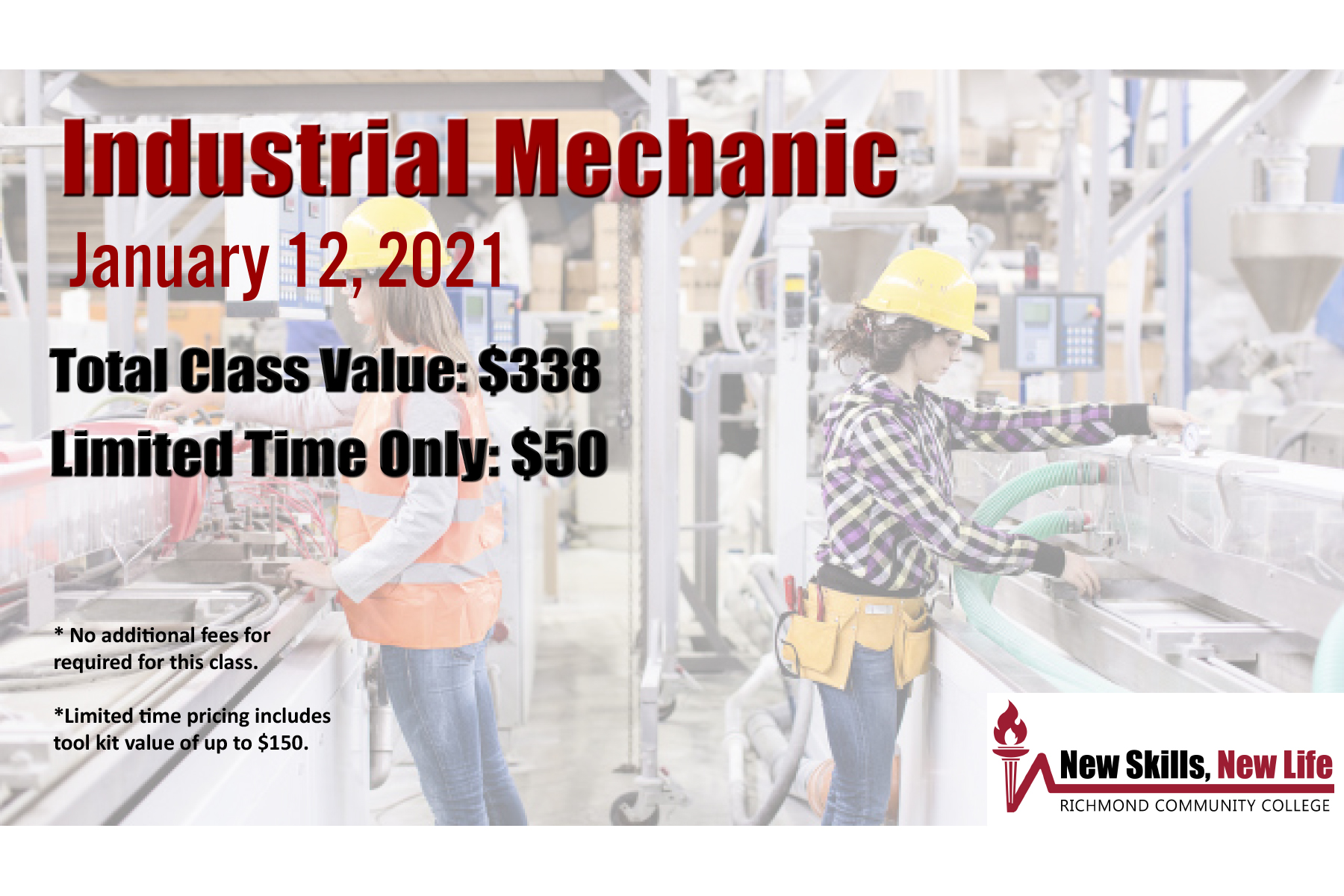 Industrial Mechanics Richmond Community College