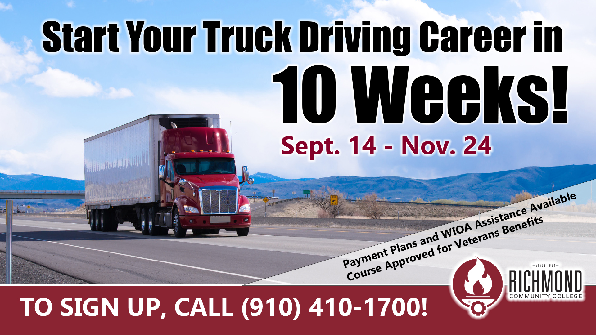 Truck Driver Training Richmond Community College