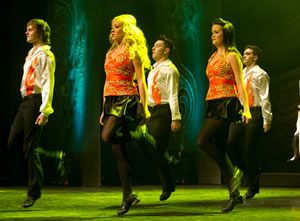 Members of the National Dance Company of Ireland will bring "Rhythm of the Dance" to the Cole Auditorium on St. Patrick's Day as part of the DeWitt Performing Arts Series.