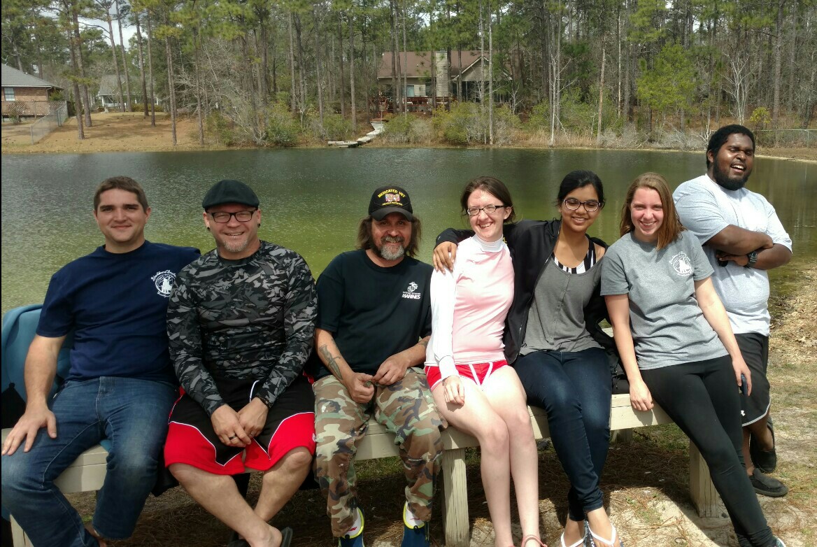 Pictured is the group who completed the Open Water Scuba Diving course in March that was offered through Richmond Community College. The College will be offering a four-day open water scuba diving class again this September. For information, call (910) 410-1848.