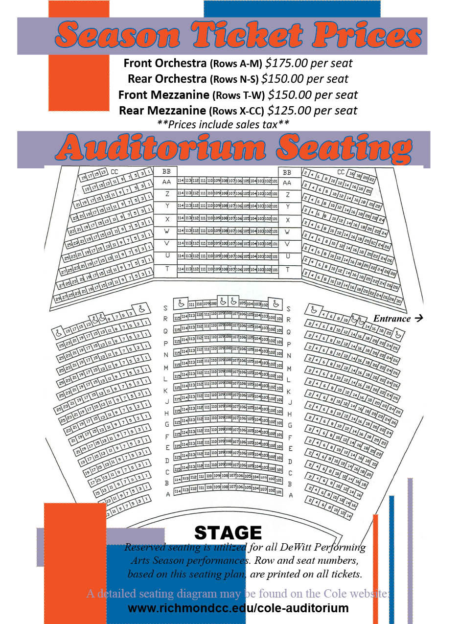 Cabarrus Arena Seating Chart