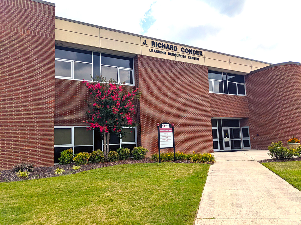 Sideview of the Conder Building
