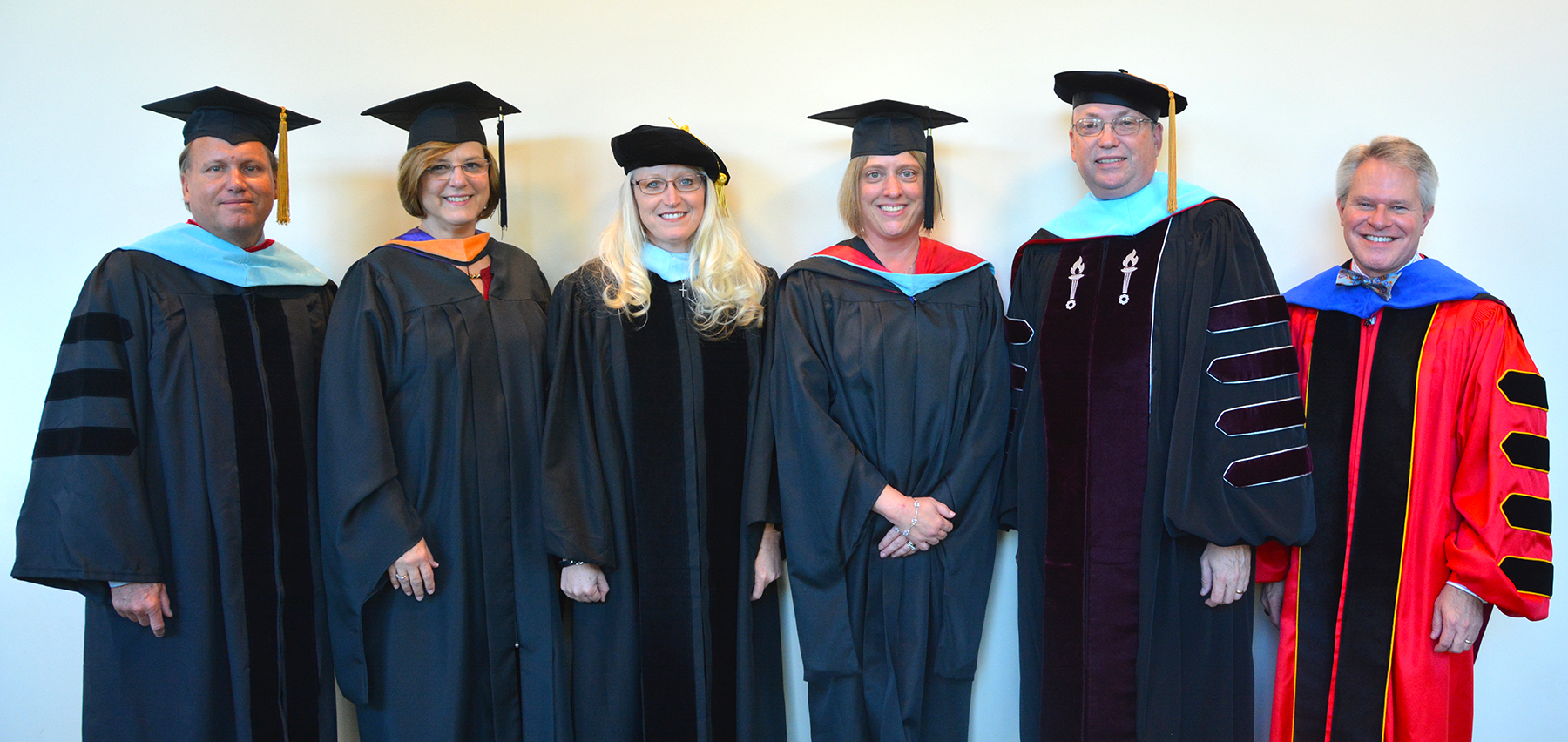 Pictured, from left, are Dr. Hal Shuler, Associate Vice President for Development; Faculty of the Year finalists Janet Sims and Dr. Angie Adams; Faculty of the Year award winner Kim Parsons; Dr. Dale McInnis, RichmondCC President; and Dr. Jimmie Williamson, NC Community College System President.