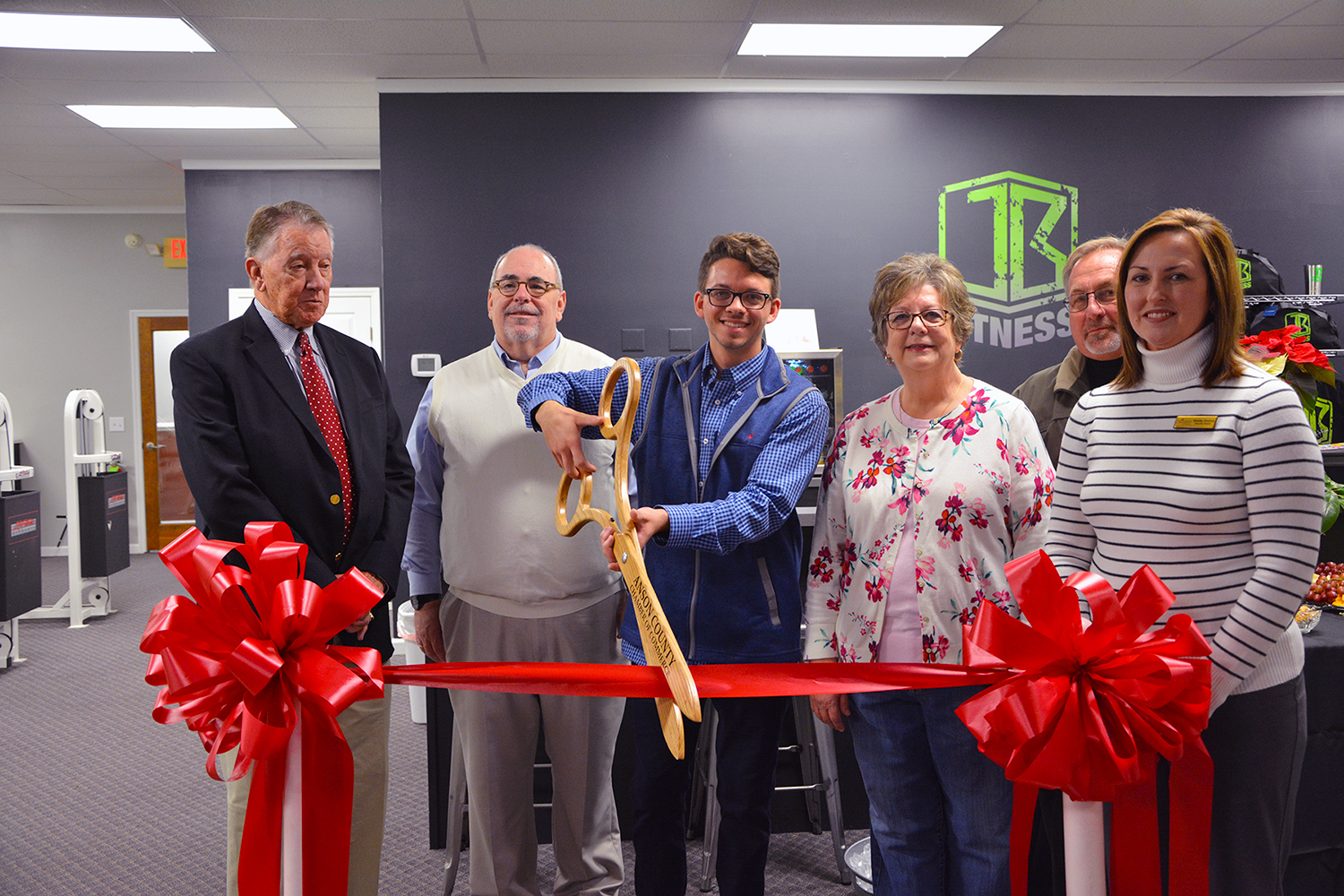 Ribbon Cutting for JB Fitness