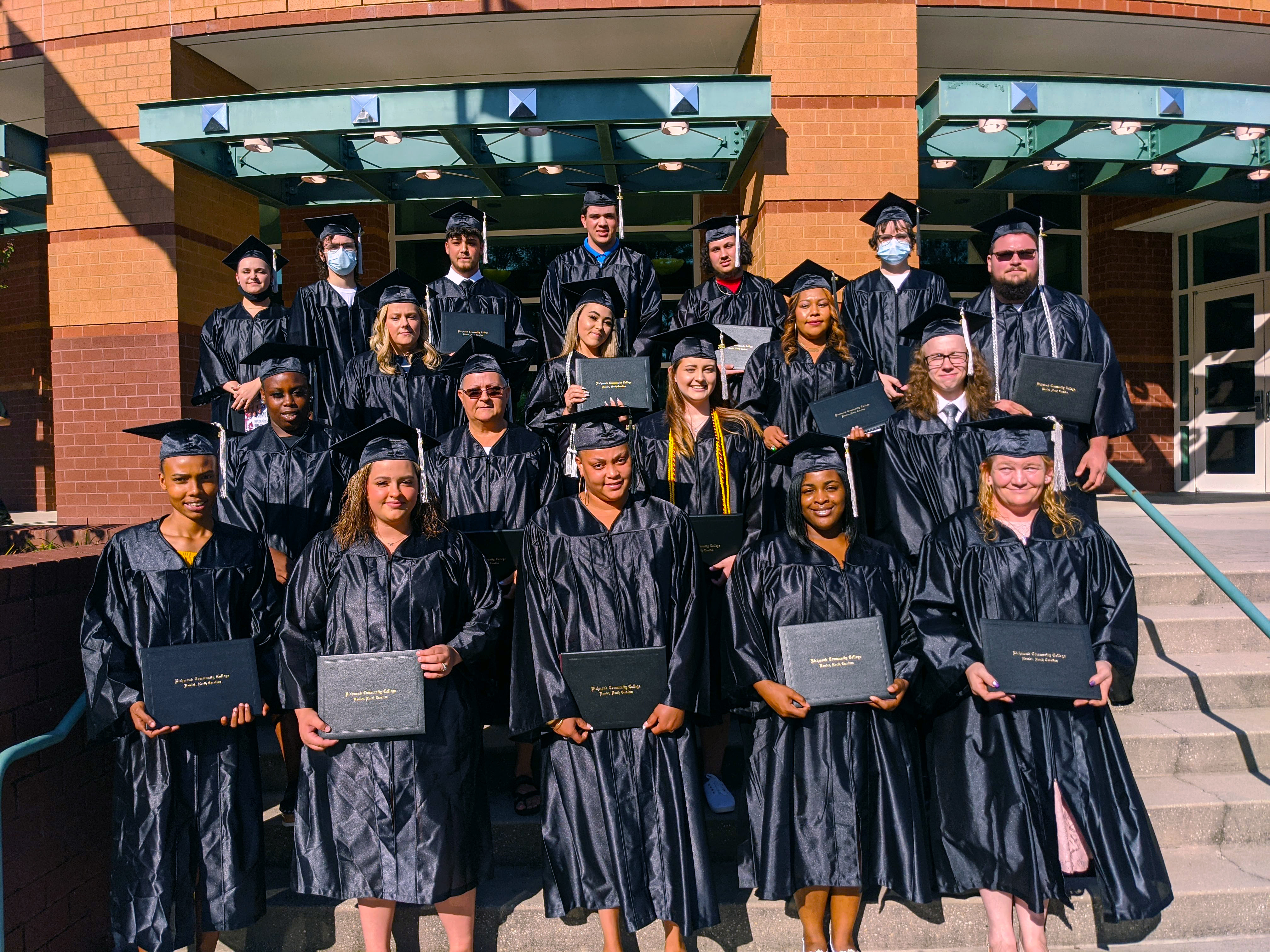 Class photo of graduates