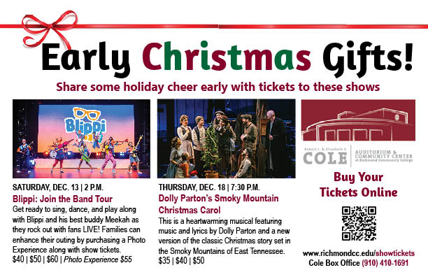 Buy show tickets for Early Christmas gifts!