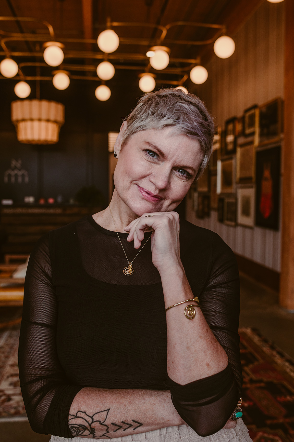 Headshot for comedian Heather Land