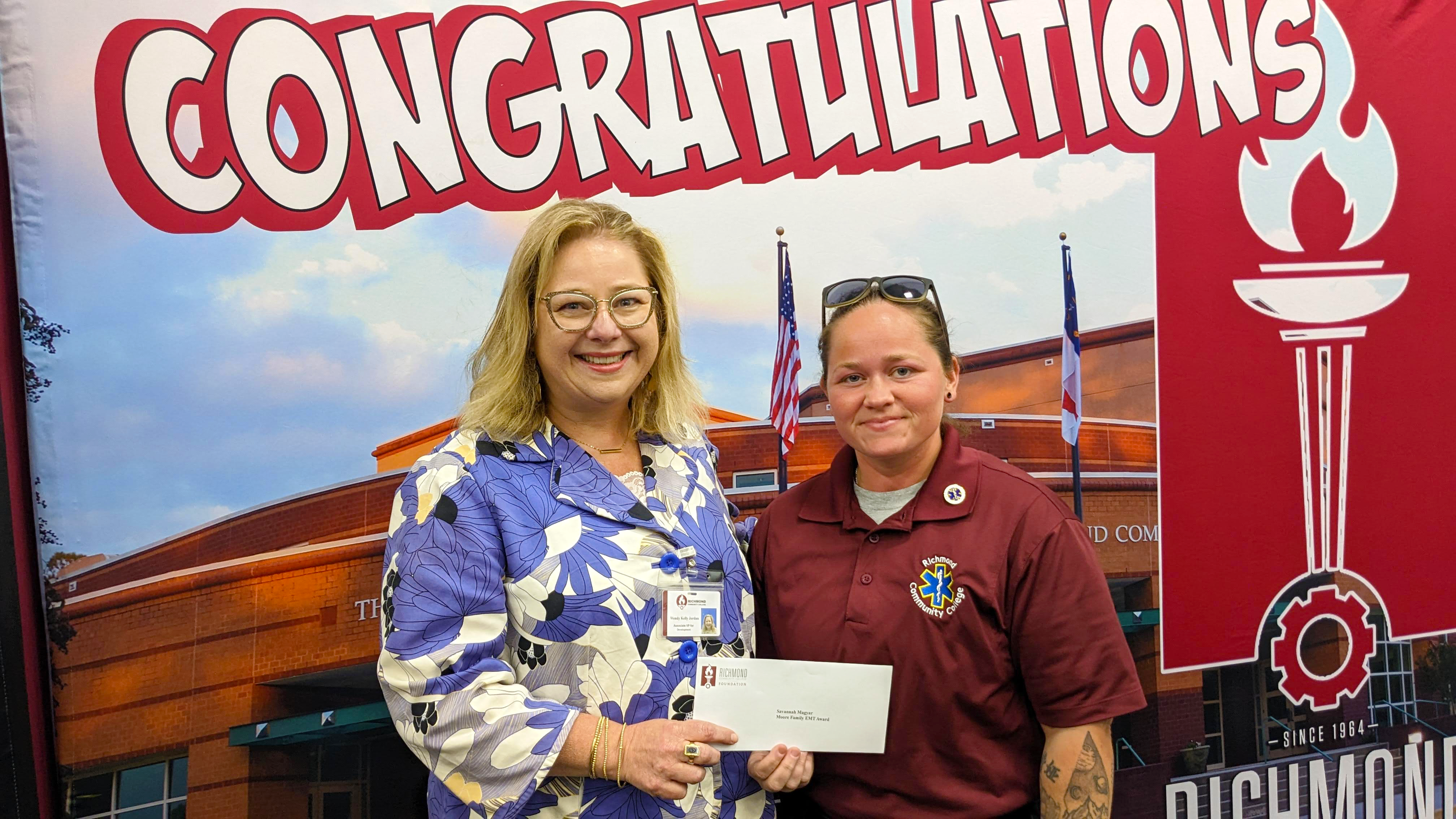 Moore Family Certificate Award winner