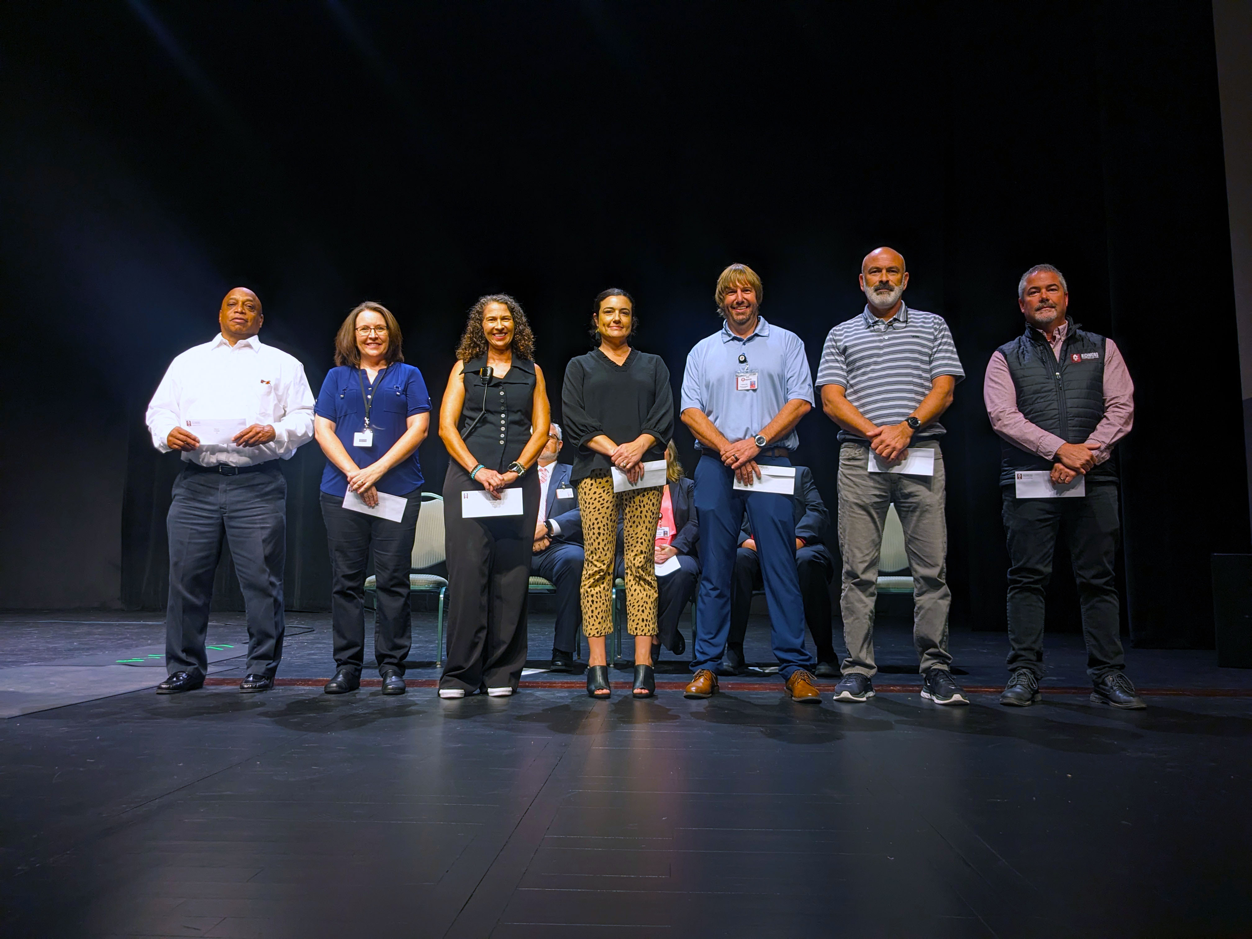 10-year service award winners