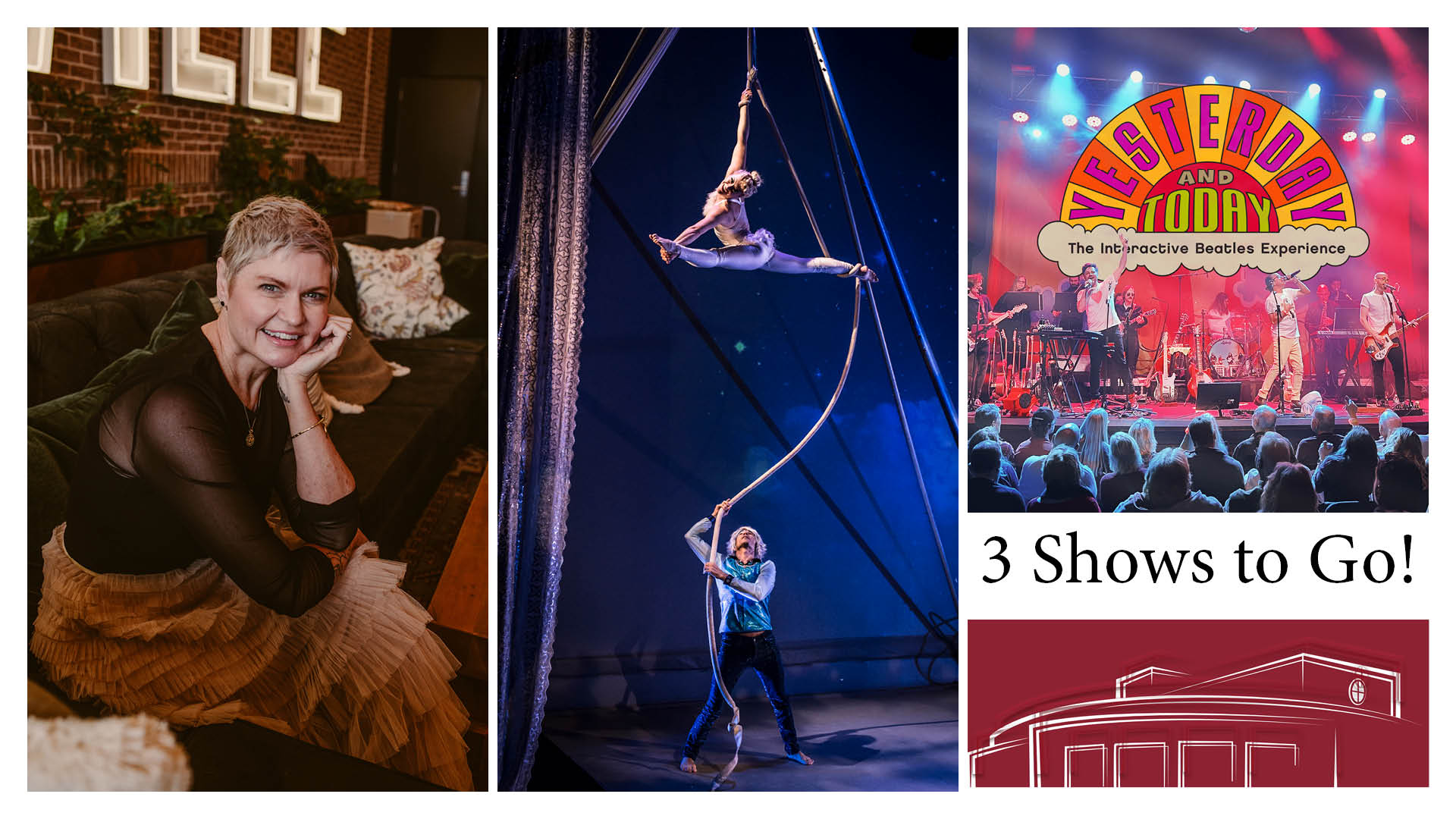 Collage of show photos