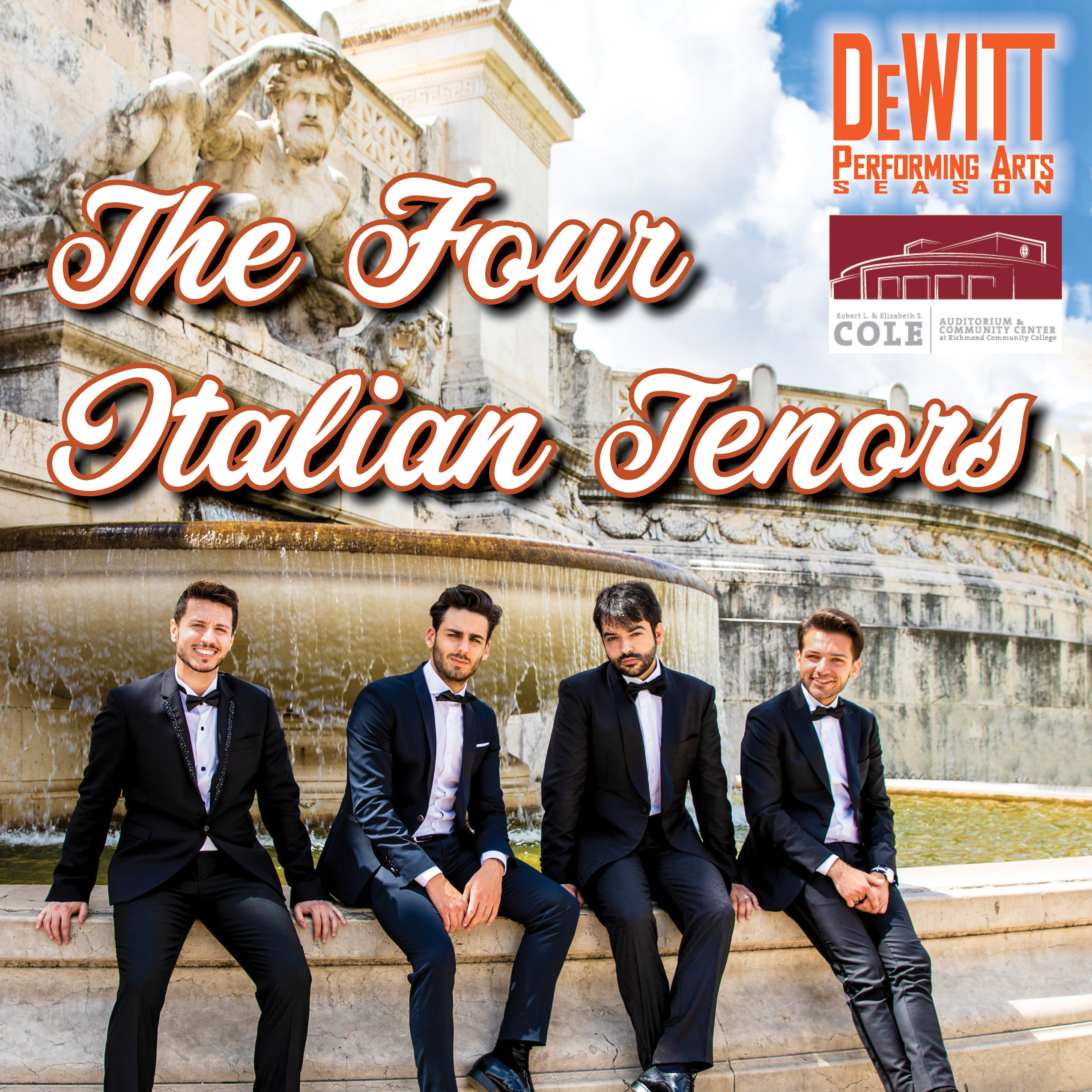 The Four Italian Tenors show promo for Oct. 1