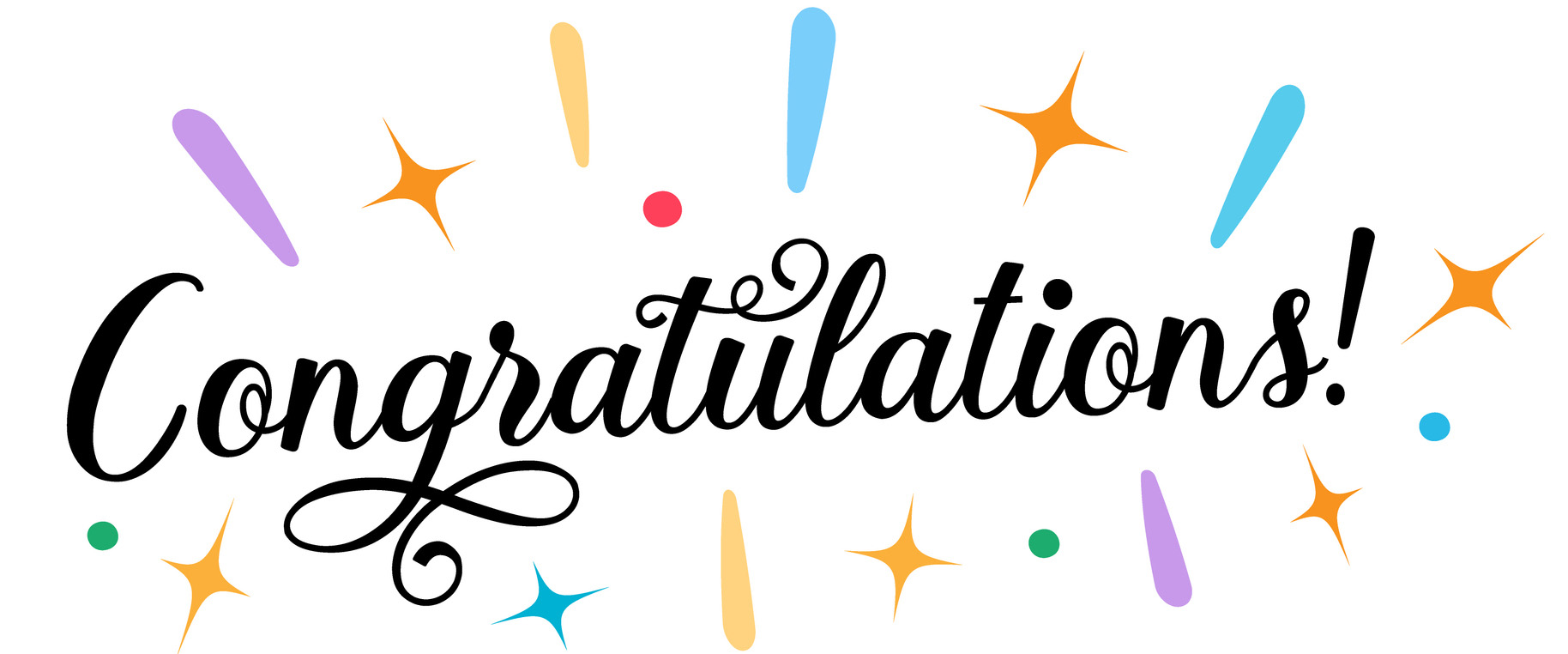 Congratulations sign
