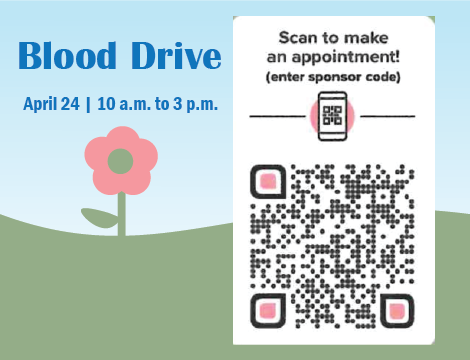 Blood Drive QR Code
