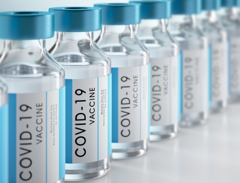 Covid vaccine vials