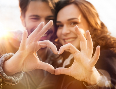 Image of a couple that is happy 