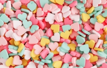 Image of candy hearts