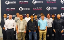 Photo of previous lineman class on graduation day